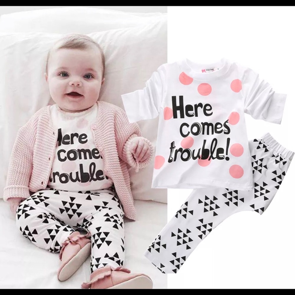 Here comes trouble set